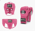 Cleto Reyes Hot Pink Lace-Up Sparring Set - PunchPro Boxing
