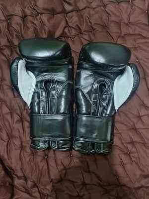 Cleto Reyes Classic Black Hook and Loop Training Gloves - PunchPro Boxing