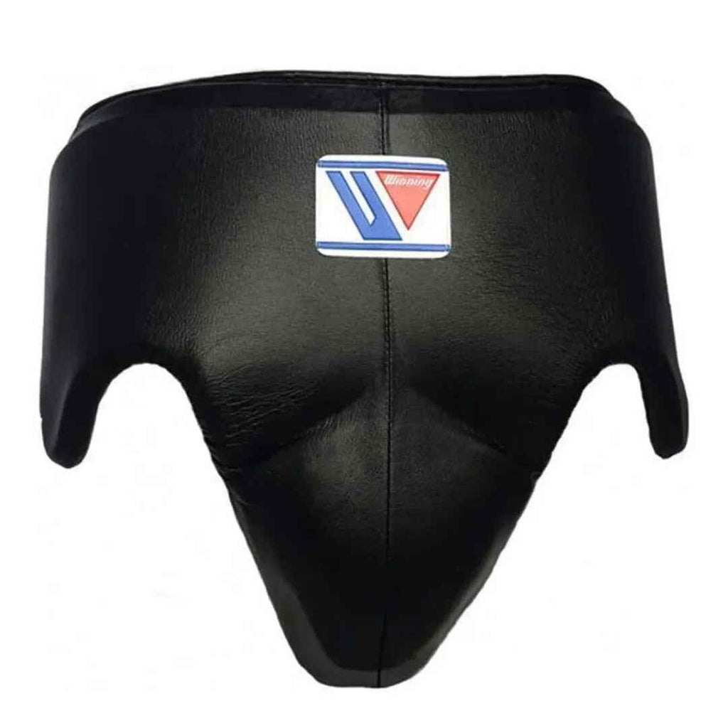 Winning Professional Boxing Training Set - Black (Gloves, Headgear & Groin Guard) - PunchPro Boxing