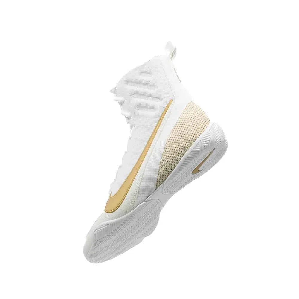 Nike Machomai 2 Boxing Shoes - White/Gold