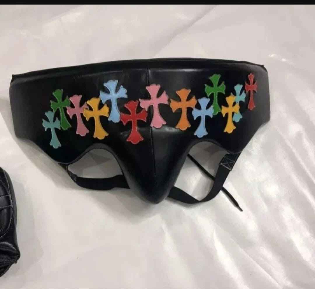 Winning Professional Boxing Training Set - Custom Chrome Hearts Multi-Color Cross Patch Edition - PunchPro Boxing