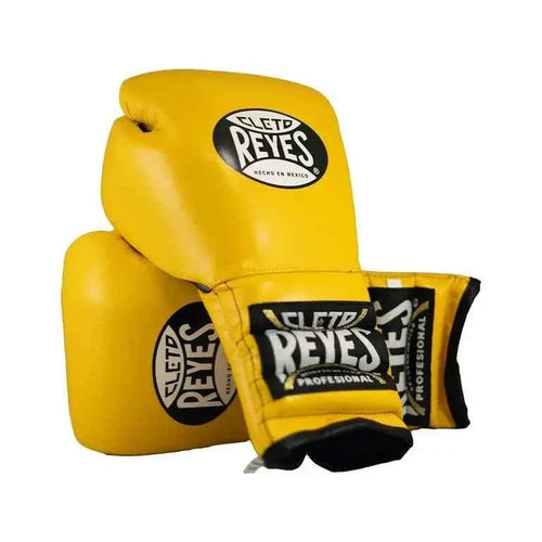 Cleto Reyes Yellow Boxing Gloves – Lace-Up | PunchPro Boxing - PunchPro Boxing