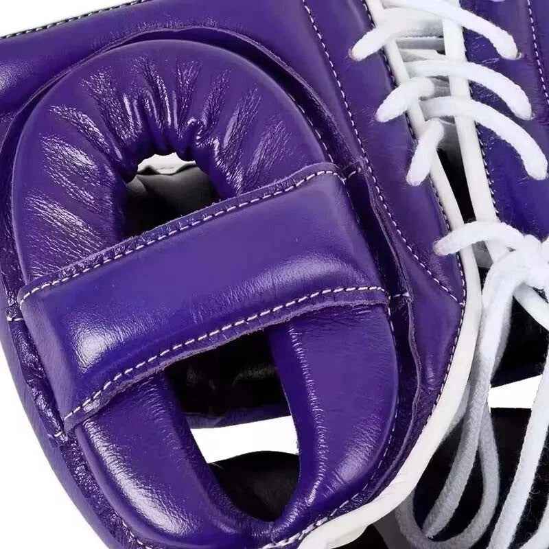 Winning Professional Boxing Training Set - Purple (Gloves, Headgear & Groin Guard) - PunchPro Boxing