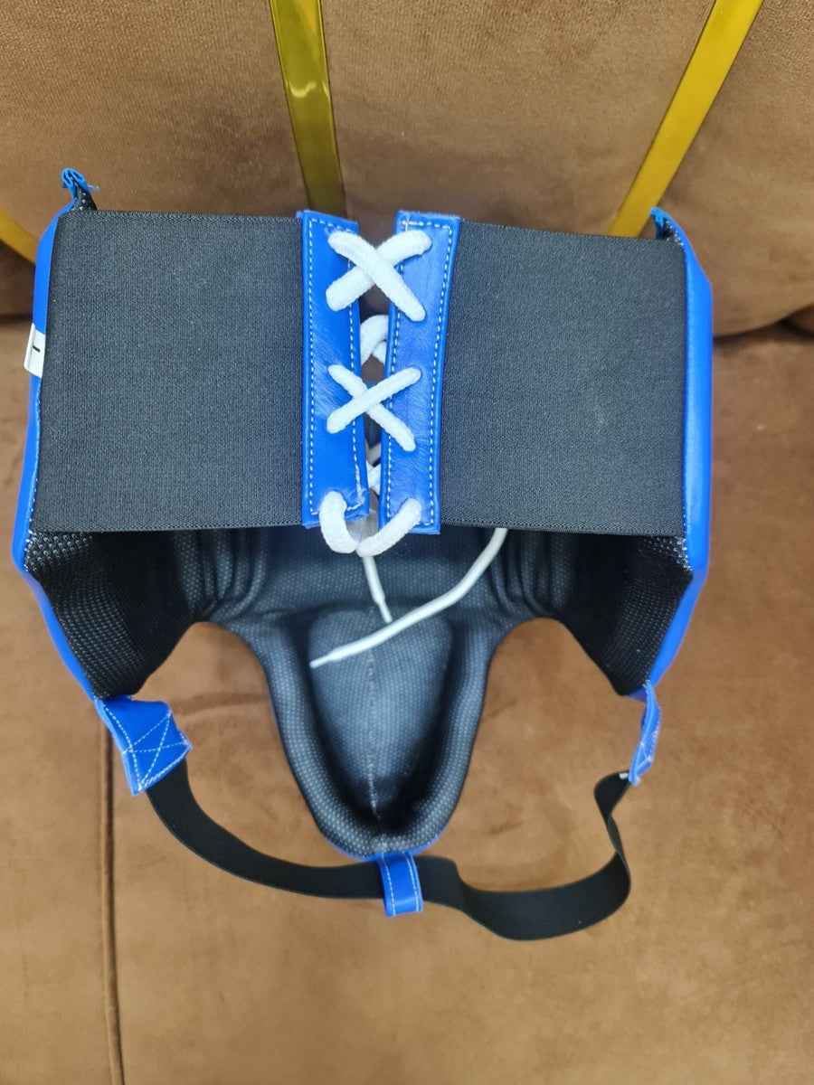 Winning Professional Boxing Training Set - Blue (Gloves, Headgear & Groin Guard) - PunchPro Boxing