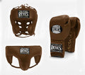 Cleto Reyes Chocolate Brown Lace-Up Sparring Set - PunchPro Boxing