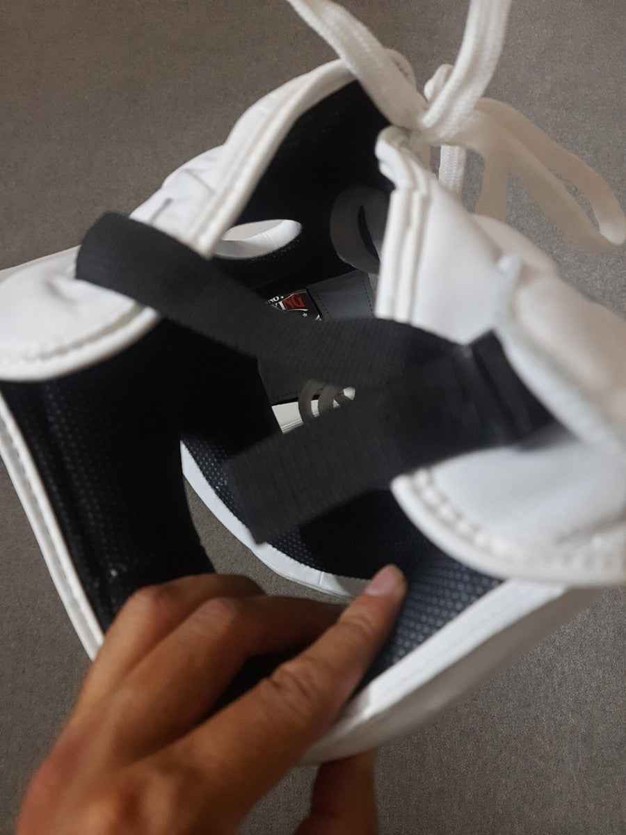 No Boxing No Life Professional Gloves, Headguard, and Groinguard Set - All-White Custom Edition - PunchPro Boxing