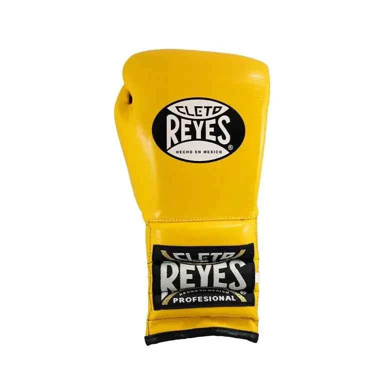 Cleto Reyes Yellow Boxing Gloves – Lace-Up | PunchPro Boxing - PunchPro Boxing