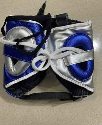 Winning Professional Boxing Training Set - Custom Metallic Silver & Royal Blue Edition | Premium Boxing Training Set - PunchPro Boxing