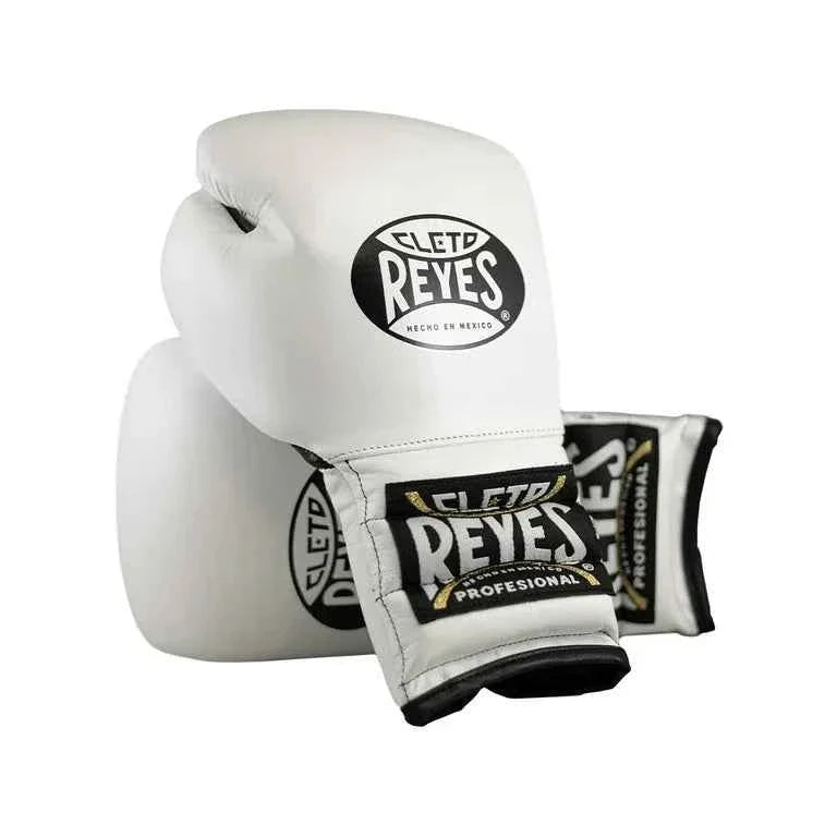Cleto Reyes Professional White Boxing Glove  – Velcro | PunchPro Boxing - PunchPro Boxing