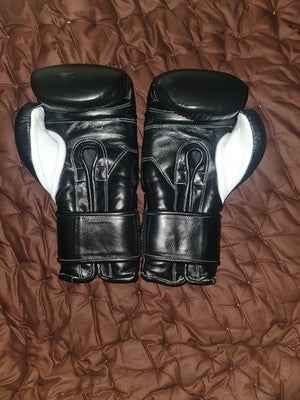 Cleto Reyes Classic Black Hook and Loop Training Gloves - PunchPro Boxing