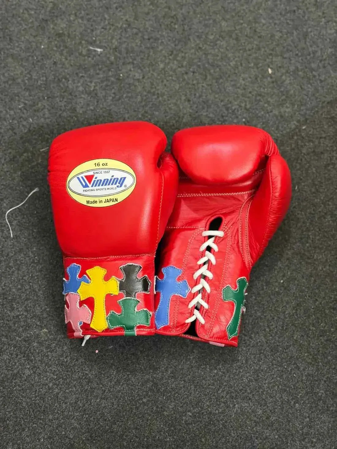 Winning Red Puzzle Boxing SetWinning Red Puzzle Boxing Set - PunchPro Boxing