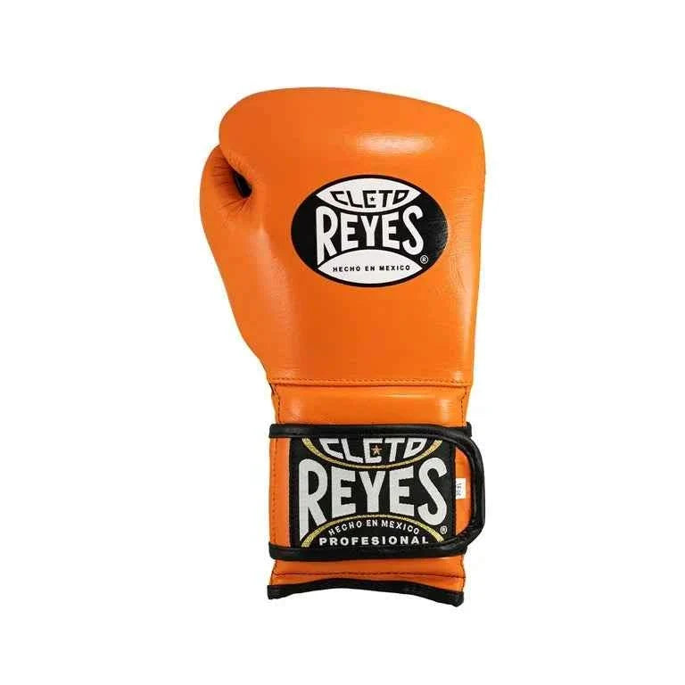 Cleto Reyes Orange Boxing Gloves – Hook & Loop | Premium Cleto Reyes Boxing Gloves - PunchPro Boxing