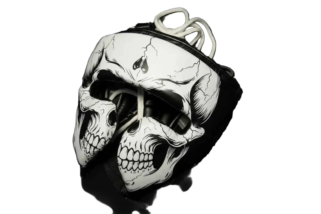 Custom Sparring Set - Hand-Crafted Leather Gloves, Headgear & Groinguard - PunchPro Boxing