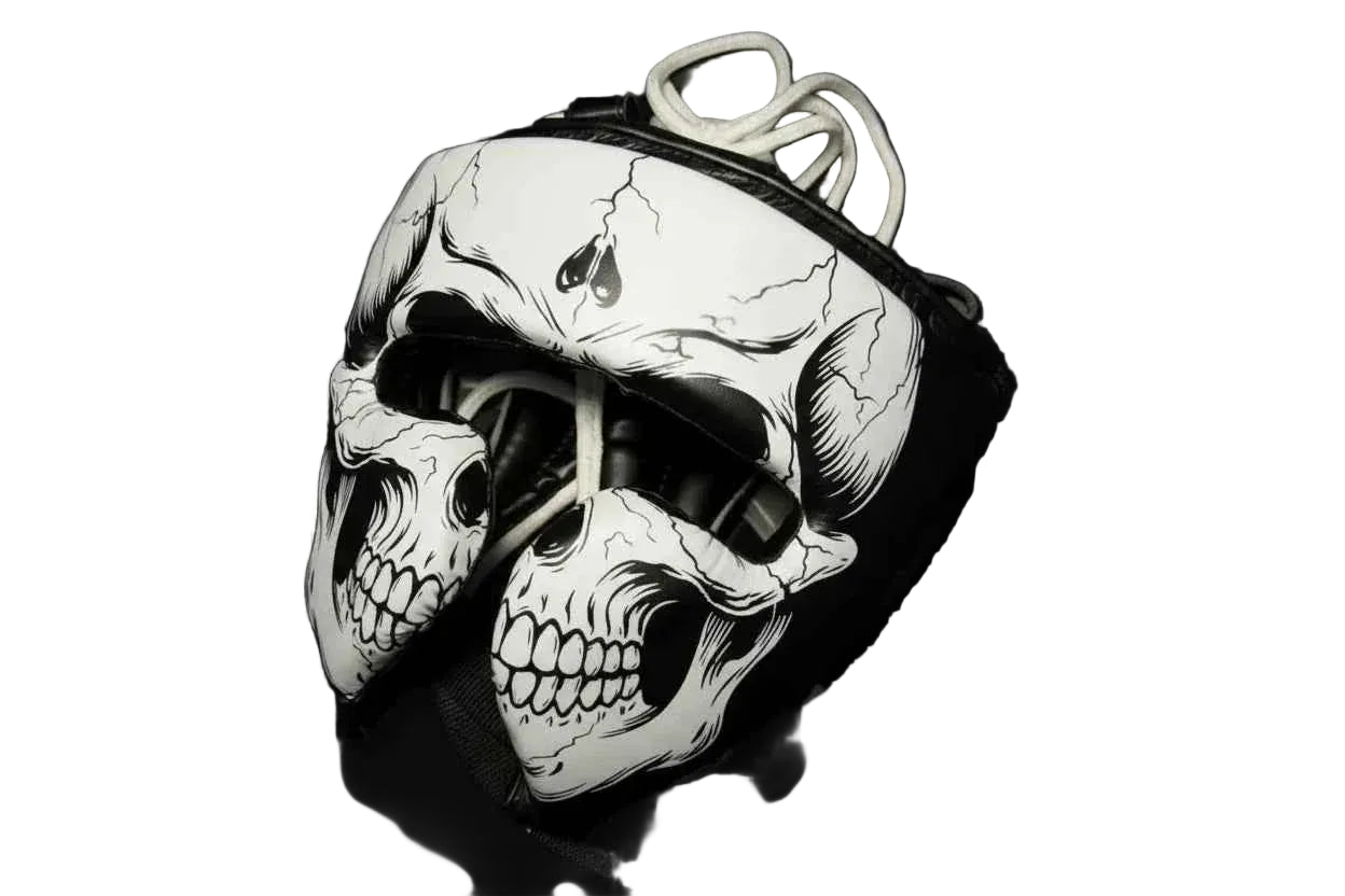 Custom Sparring Set - Hand-Crafted Leather Gloves, Headgear & Groinguard - PunchPro Boxing