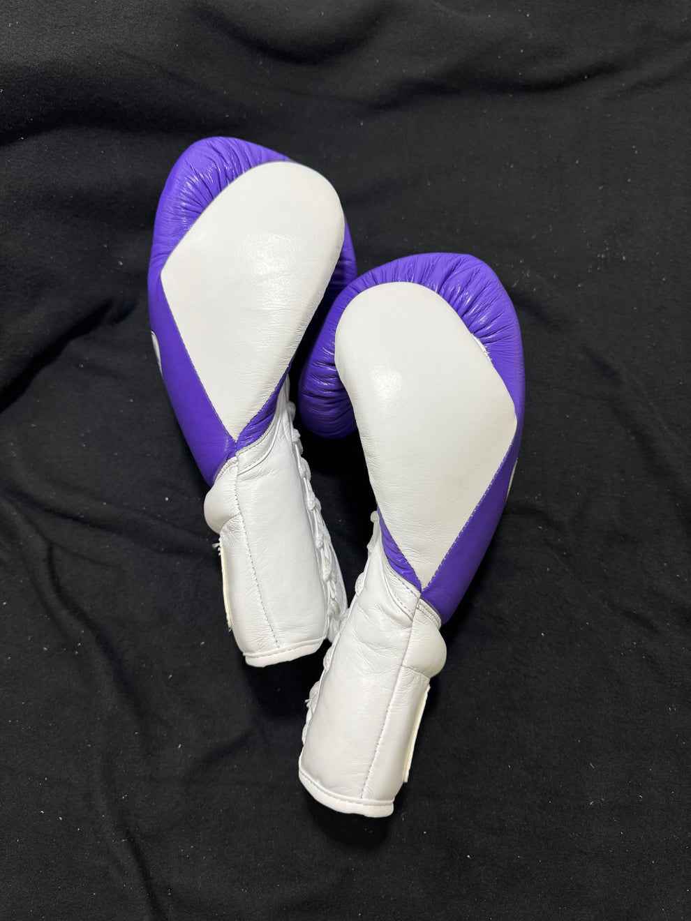 Custom Boxing Gloves - Winning Purple & White Premium Sparring Edition - PunchPro Boxing