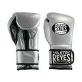 Cleto-Style Professional Silver Boxing Gloves – Premium Training Gloves | PunchPro Boxing - PunchPro Boxing