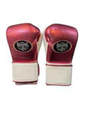 No Boxing No Life Boxing Gloves - Metallic Rose Gold & White Edition - PunchPro Boxing