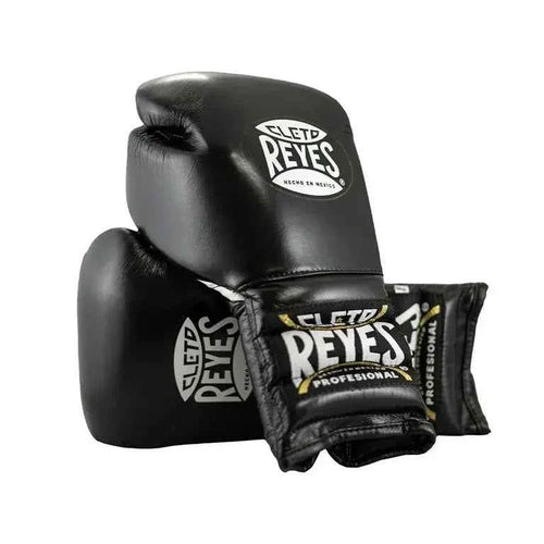 Cleto-Style Black Boxing Gloves – Professional PunchPro Quality - PunchPro Boxing