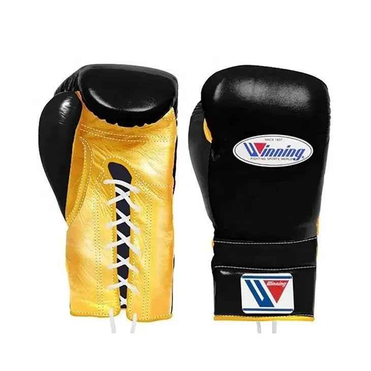 Winning Professional Boxing Training Set - Custom Metallic Gold & Black Edition - PunchPro Boxing