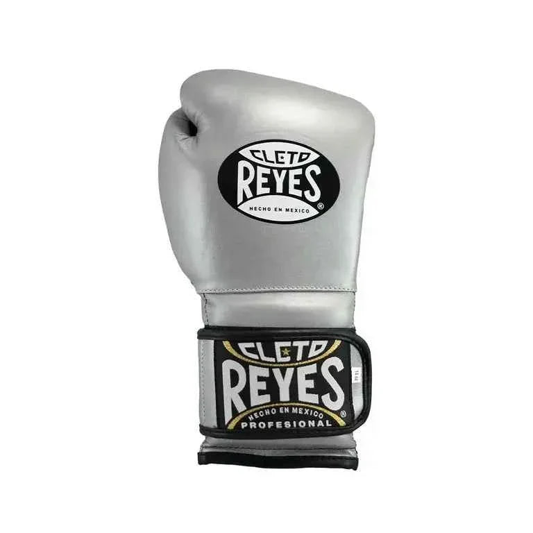 Cleto-Style Professional Silver Boxing Gloves – Premium Training Gloves | PunchPro Boxing - PunchPro Boxing