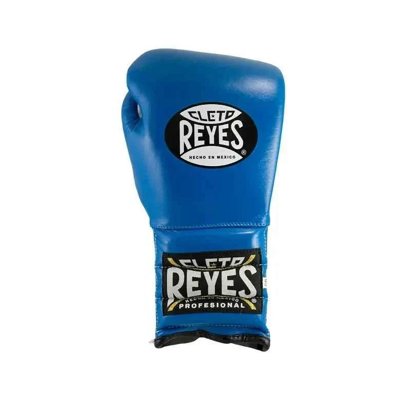 Cleto-Style Professional Blue Boxing Gloves – Premium Lace-Up Training Gloves | PunchPro Boxing - PunchPro Boxing