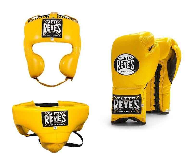 Cleto Reyes Yellow Sparring Set - PunchPro Boxing