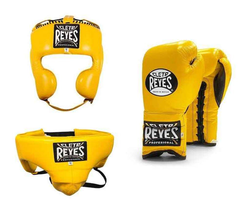 Cleto Reyes Yellow Sparring Set - PunchPro Boxing