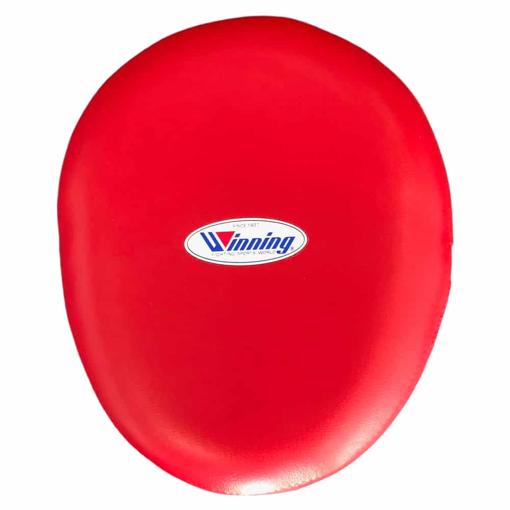Winning Japan Professional Curved Punch Mitts CM-20 - Classic Red - PunchPro Boxing