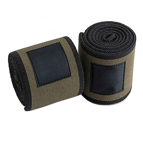 Premium Boxing Hand Wraps Brown/Black – Elastic Training Wrist Support 180” - PunchPro Boxing