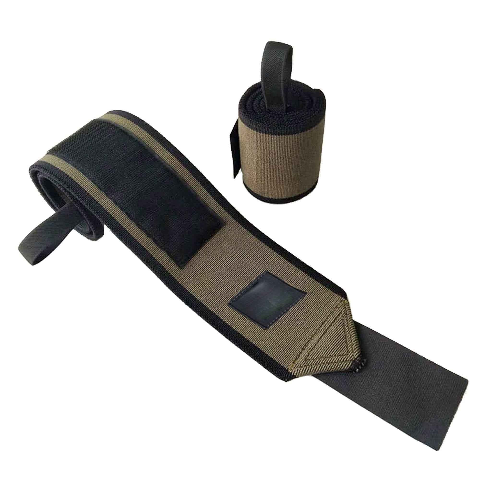 Premium Boxing Hand Wraps Brown/Black – Elastic Training Wrist Support 180” - PunchPro Boxing