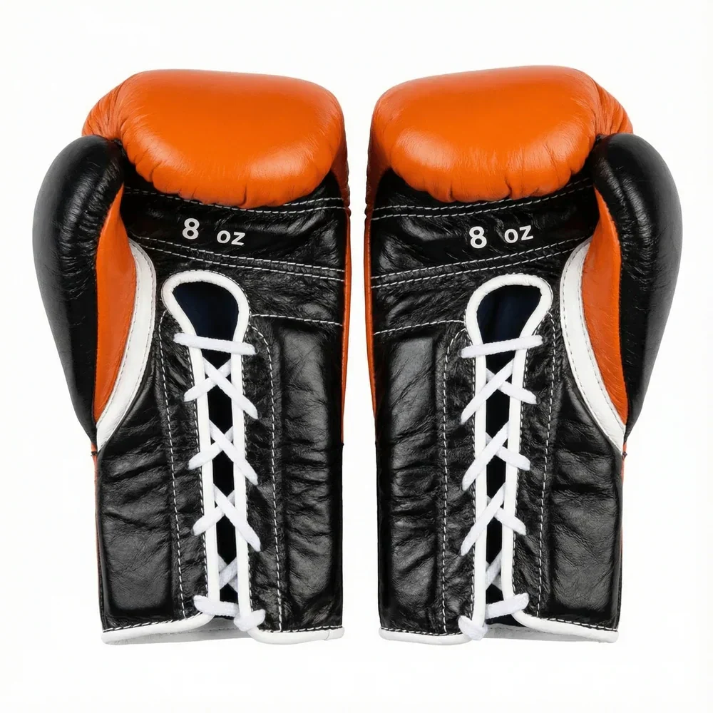 Winning Japan Boxing Gloves MS-600 - Custom Orange & Black Edition - PunchPro Boxing