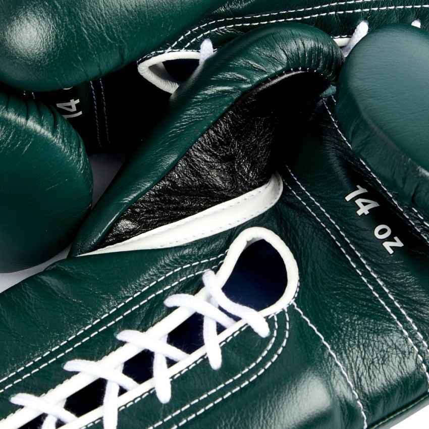 Winning Japan Boxing Gloves MS-600 - British Racing Green Custom Edition - PunchPro Boxing