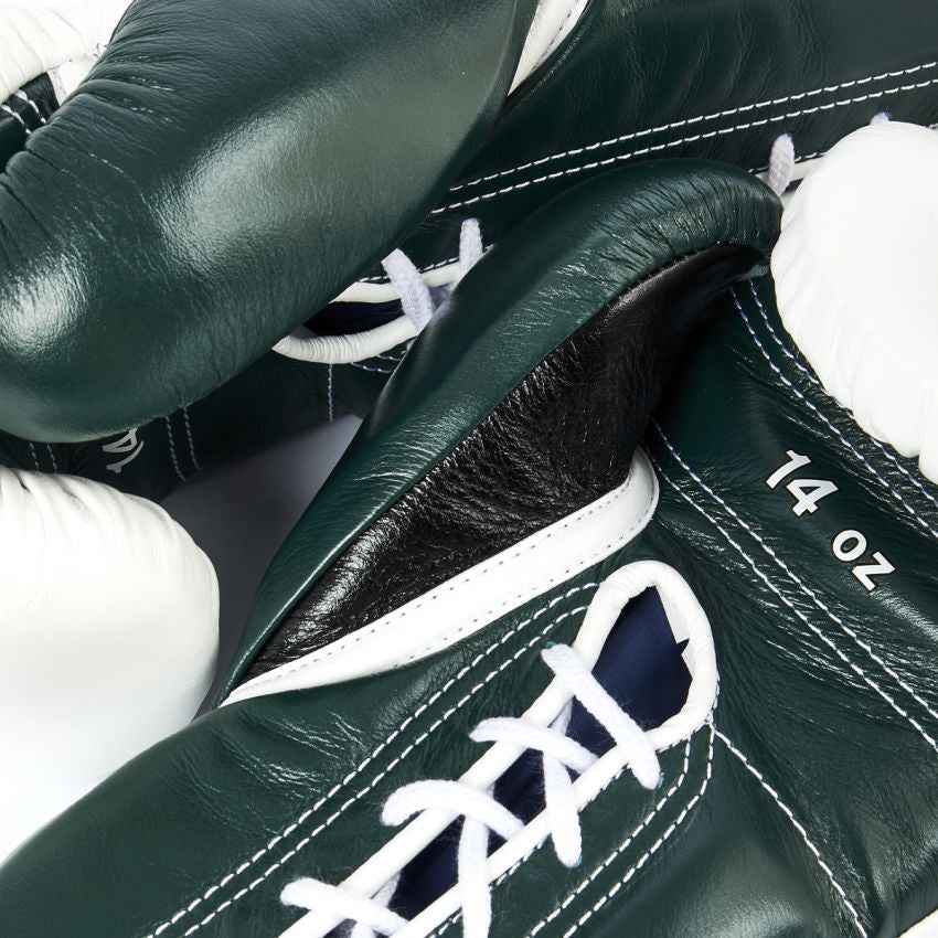 Winning Japan Boxing Gloves MS-600 - British Racing Green Custom Edition - PunchPro Boxing
