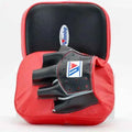 Winning Japan Focus Mitts CM-10 - Professional Compact Curved Design in Classic Red & Black - PunchPro Boxing