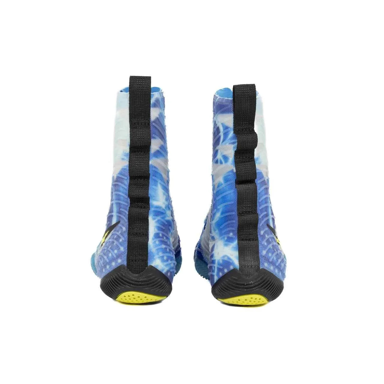 Nike Hyperko 2 Boxing Boots | Blue/Yellow ‘Waves’ – Lightweight Grip