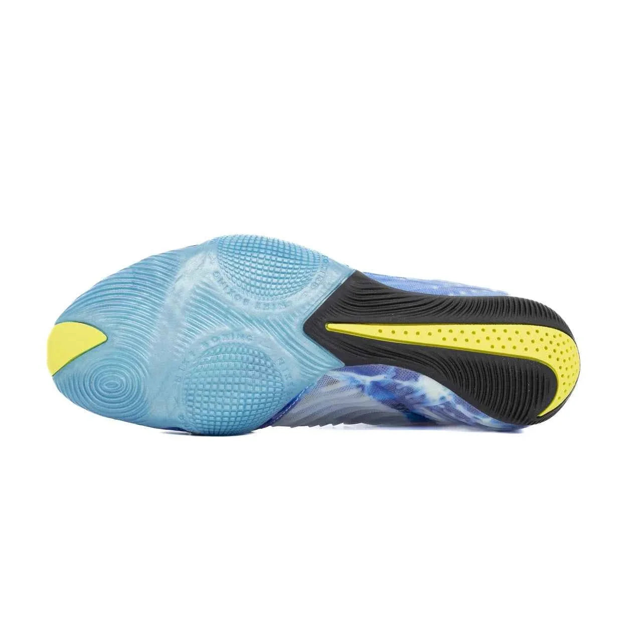 Nike Hyperko 2 Boxing Boots | Blue/Yellow ‘Waves’ – Lightweight Grip