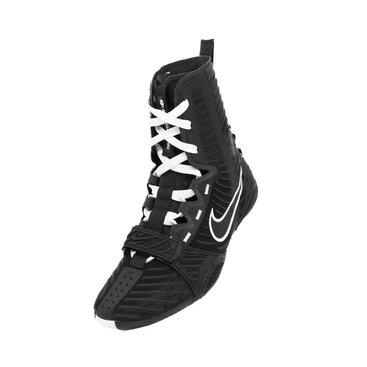 Nike Hyperko 2 Boxing Boots | Black/White – Lightweight Ring Support