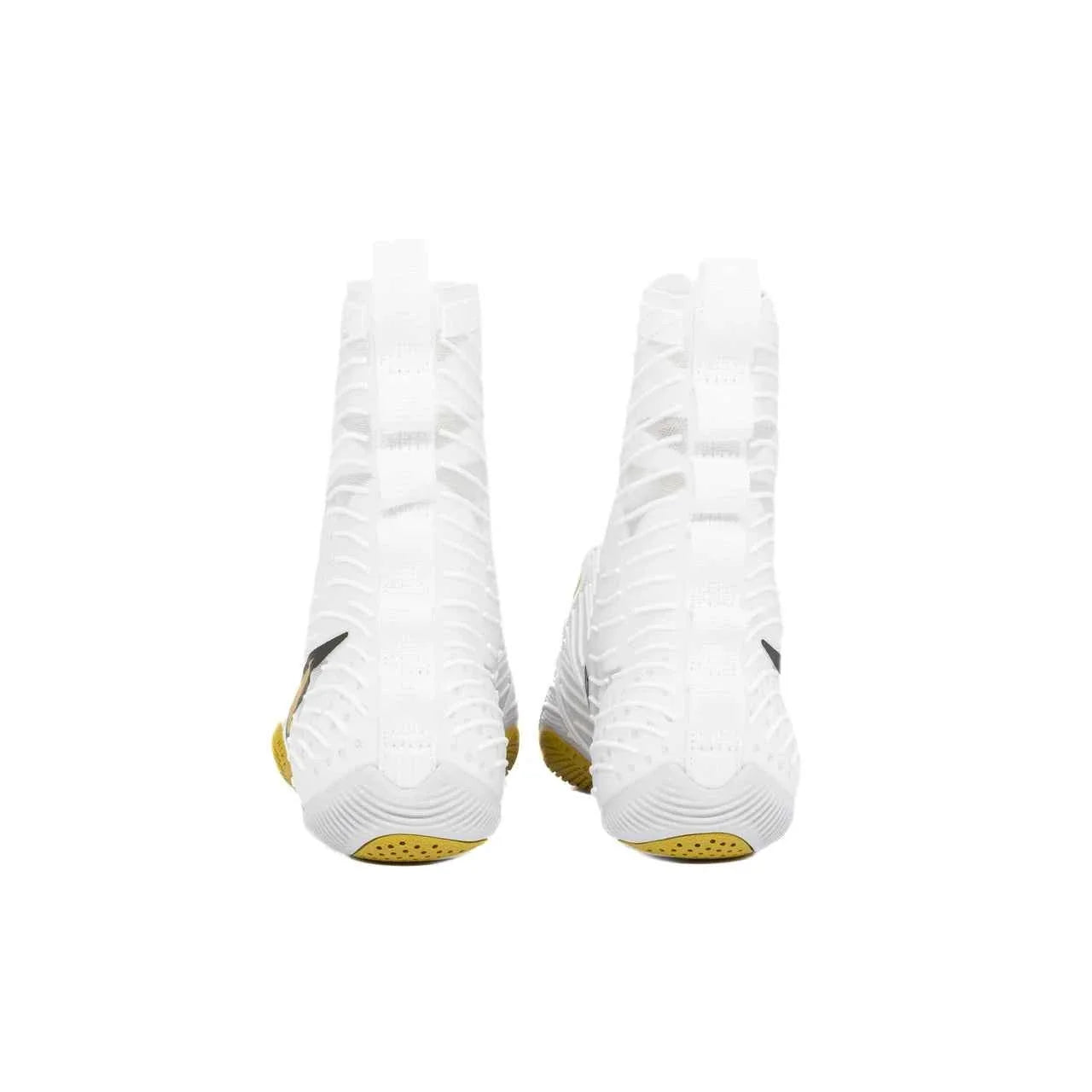 Nike Hyperko 2 Boxing Boots | White/Metallic Gold – Elite Speed & Grip