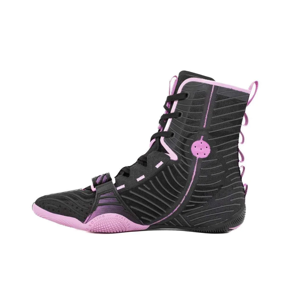 Nike Hyperko 2 Boxing Boots | Black/Pink – Pro Flyknit Performance
