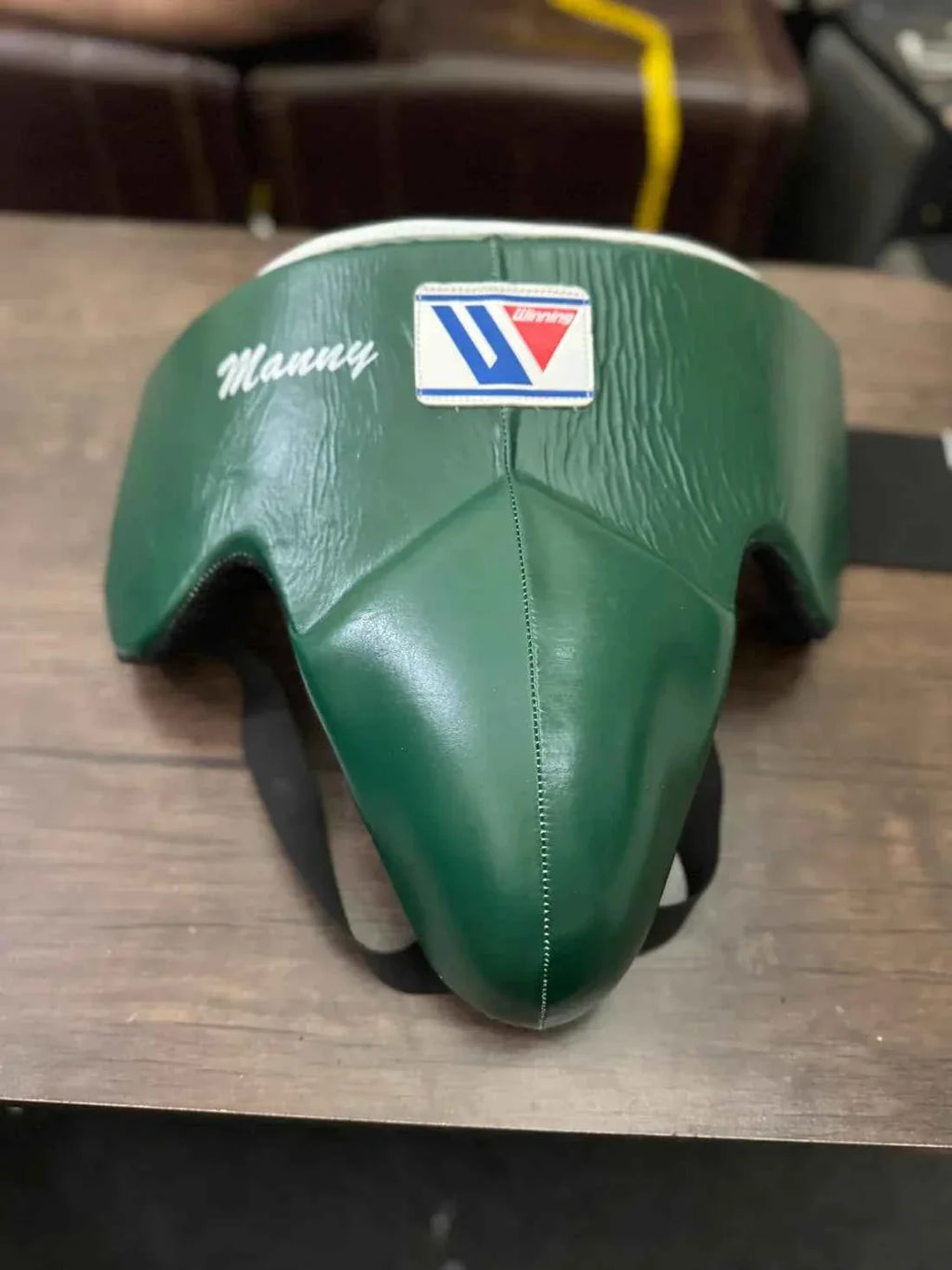 Winning Japan Groinguard CPS-500 - Forest Green Custom Edition - PunchPro Boxing