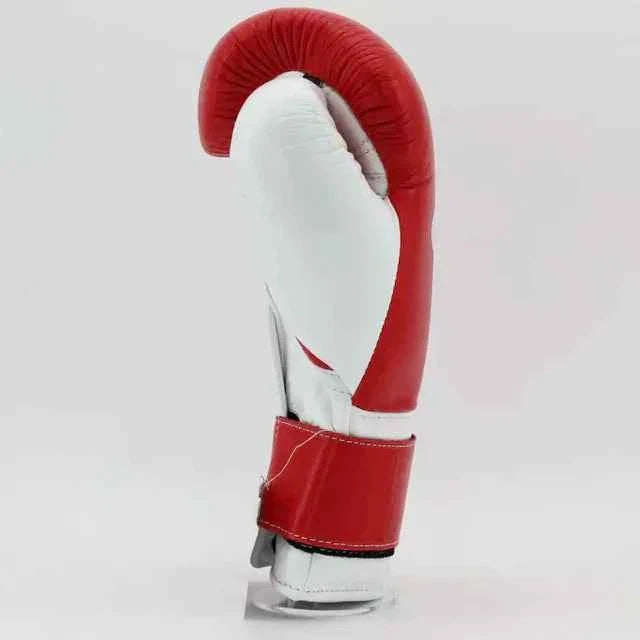 Winning Japan Boxing Gloves MS-600-B - Classic Red & White Custom Velcro Edition - PunchPro Boxing