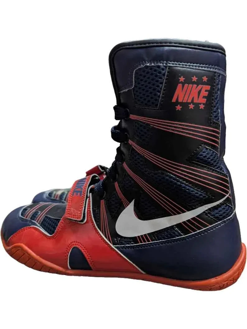 Nike Hyperko 1 Boxing Boots - Professional Blue/Red/White "USA" Edition - PunchPro Boxing