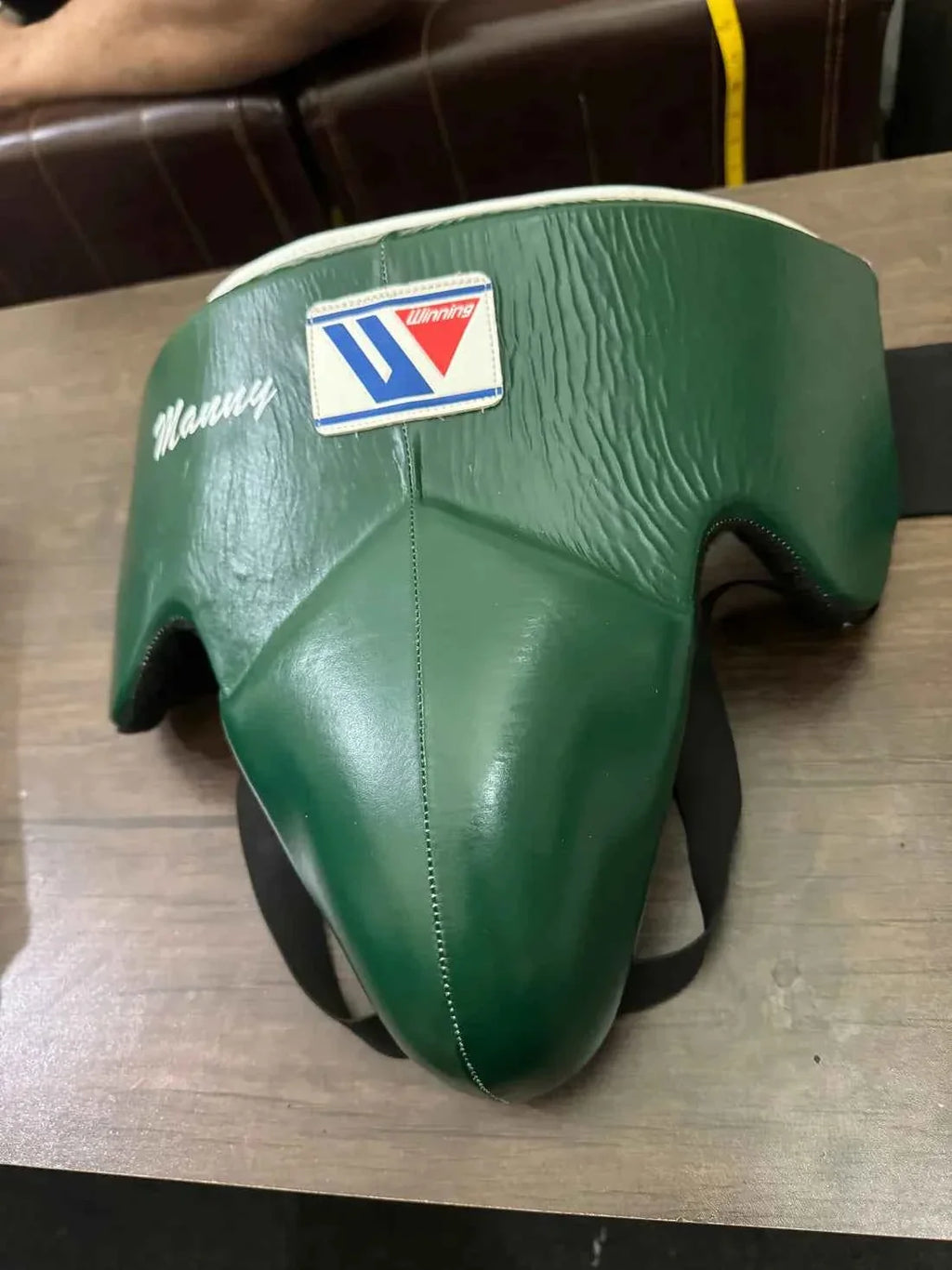 Winning Japan Groinguard CPS-500 - Forest Green Custom Edition - PunchPro Boxing
