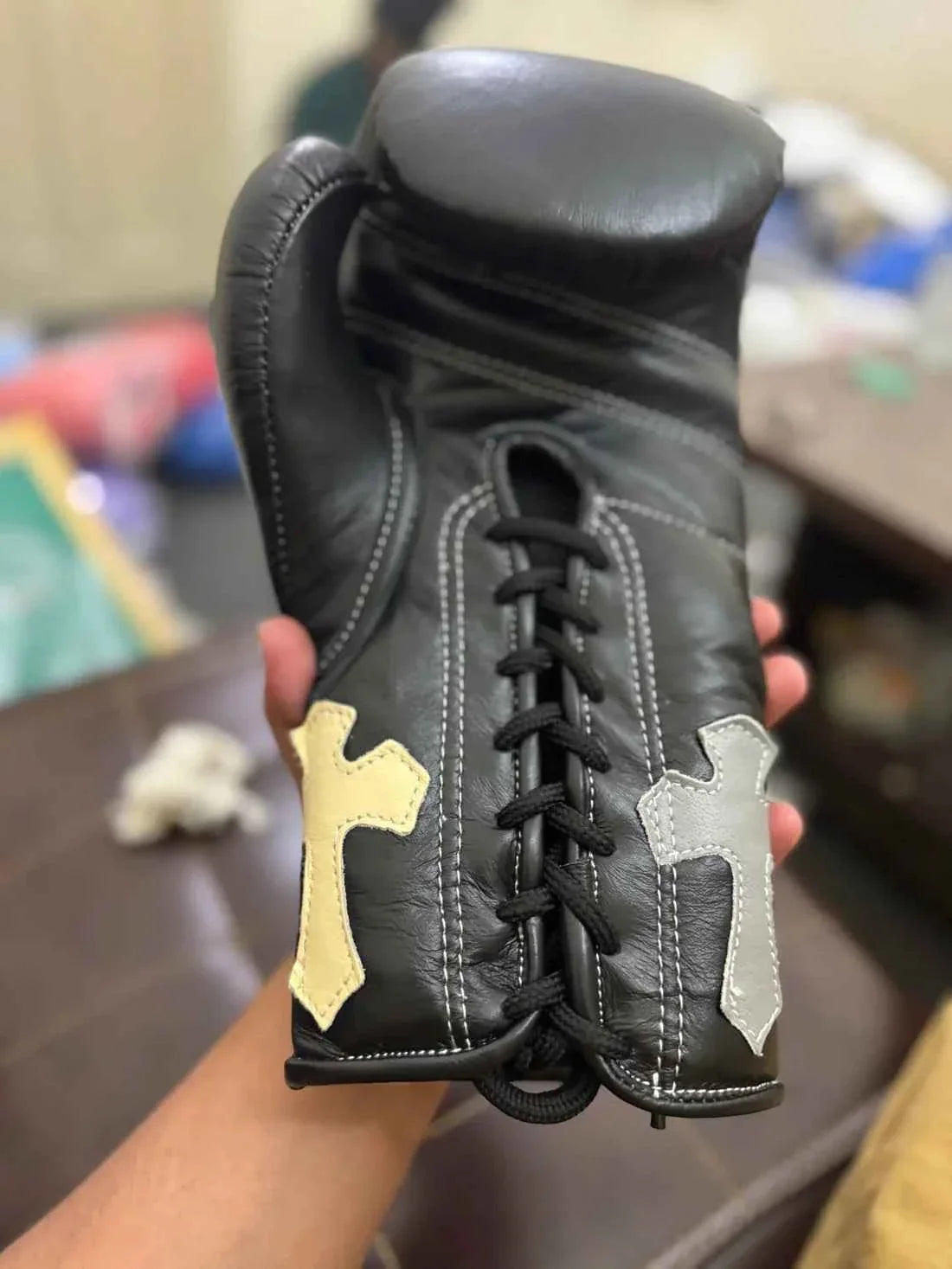 Winning Japan Professional Boxing Gloves MS-600 - Shadow Multi-Cross Custom Edition - PunchPro Boxing