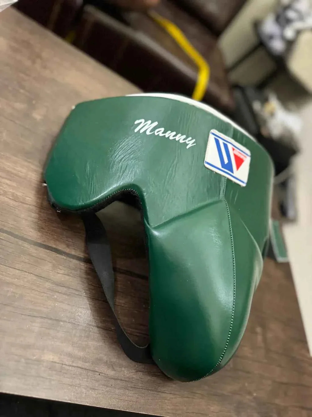 Winning Japan Groinguard CPS-500 - Forest Green Custom Edition - PunchPro Boxing