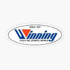 Winning Custom Boxing Gloves - Professional Lace-Up Design in Navy, White & Red - PunchPro Boxing