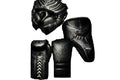 Custom Black Panther Sparring Set - Hand-Crafted Leather Gloves, Headgear & Groinguard - PunchPro Boxing