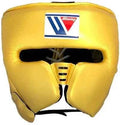 Winning FG-2900 Boxing Headgear – Gold | Lightweight Training Headgear with Open-Face Design - PunchPro Boxing