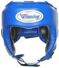 Winning FG-2900 Open Face Headgear – Blue | Lightweight Sparring Protection, Japan Made - PunchPro Boxing