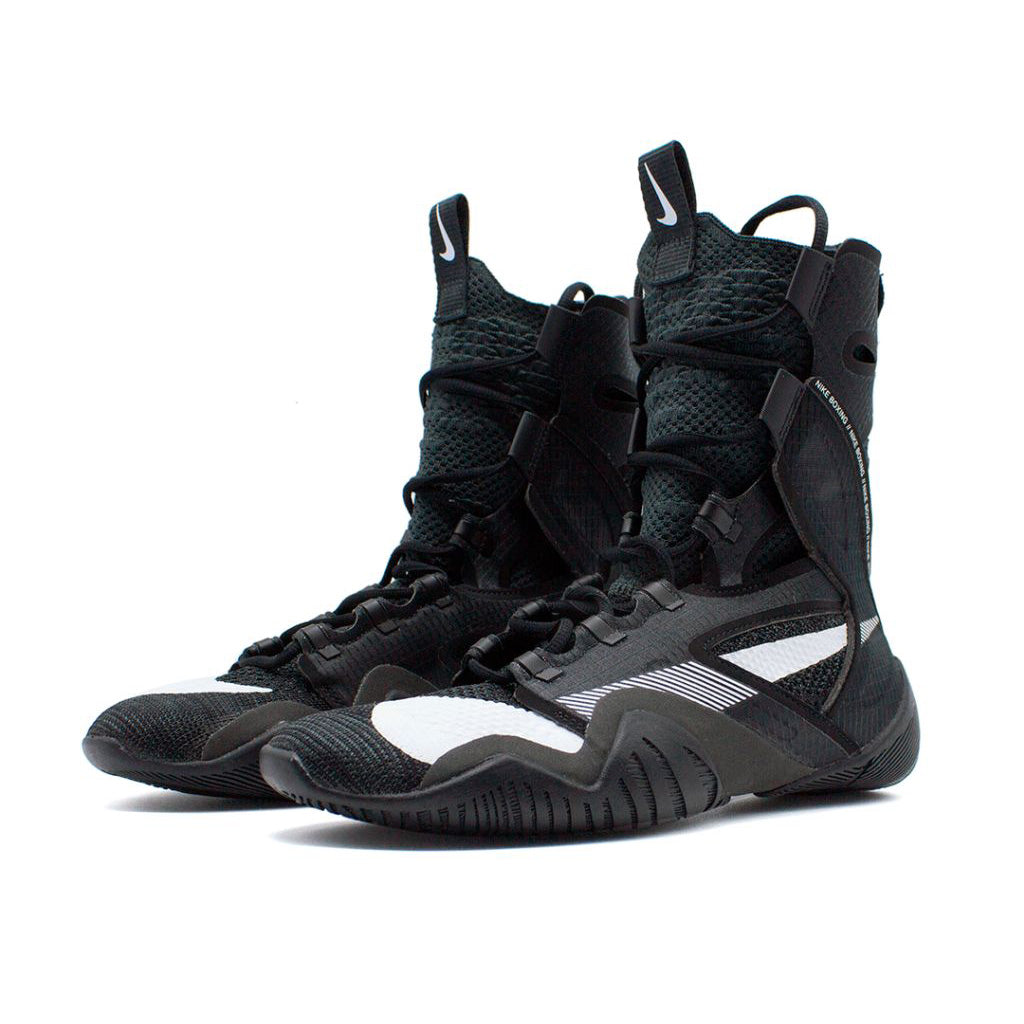 Nike HyperKO 2 Boxing Shoes | Black & White | PunchPro Boxing